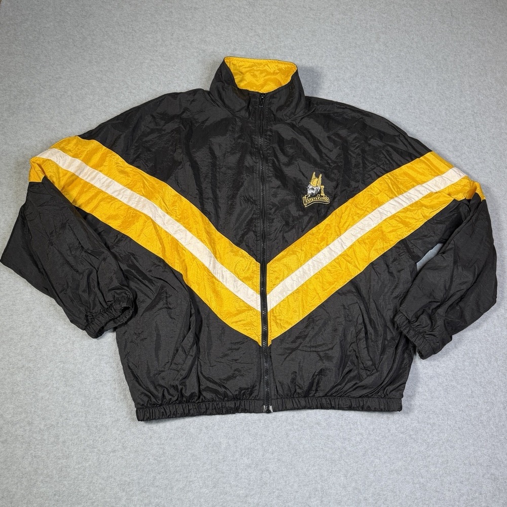Vintage Rare Sahara Idaho Vandals Full Zip Windbreaker Jacket Men's Large